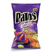 PATOS CRITOS ROLLS H.CHILLI-LIME 109GR  Ünimar Süpermarket