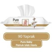 PURE PAMUK ISLAK HAVLU 90LI  Ünimar Süpermarket