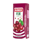 DIMES 200ML MEYVE SUYU VISNE  Ünimar Süpermarket
