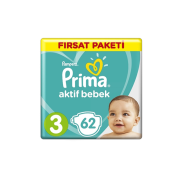 PRIMA FIRSAT PKT. NO:3/6-10KG 62LI AKTIF BEBEK  Ünimar Süpermarket